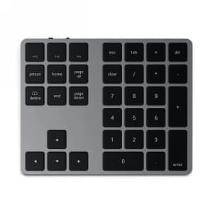 Satechi Aluminium Extended Keypad Numpad Bluetooth (space gray)