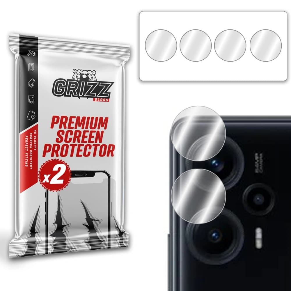 GrizzGlass Xiaomi HybridGlass Kameraglas für Poco F5 - 1
