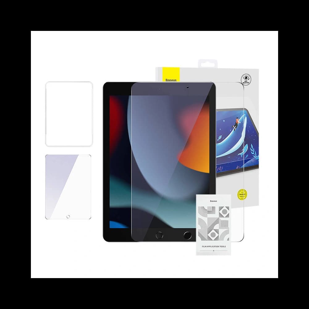 Szkło hartowane Baseus Crystal 0.3mm Apple iPad 10.2 2019/2020/2021 (7, 8, 9 gen)/iPad Air 10.5 2019 (3 gen) - 1