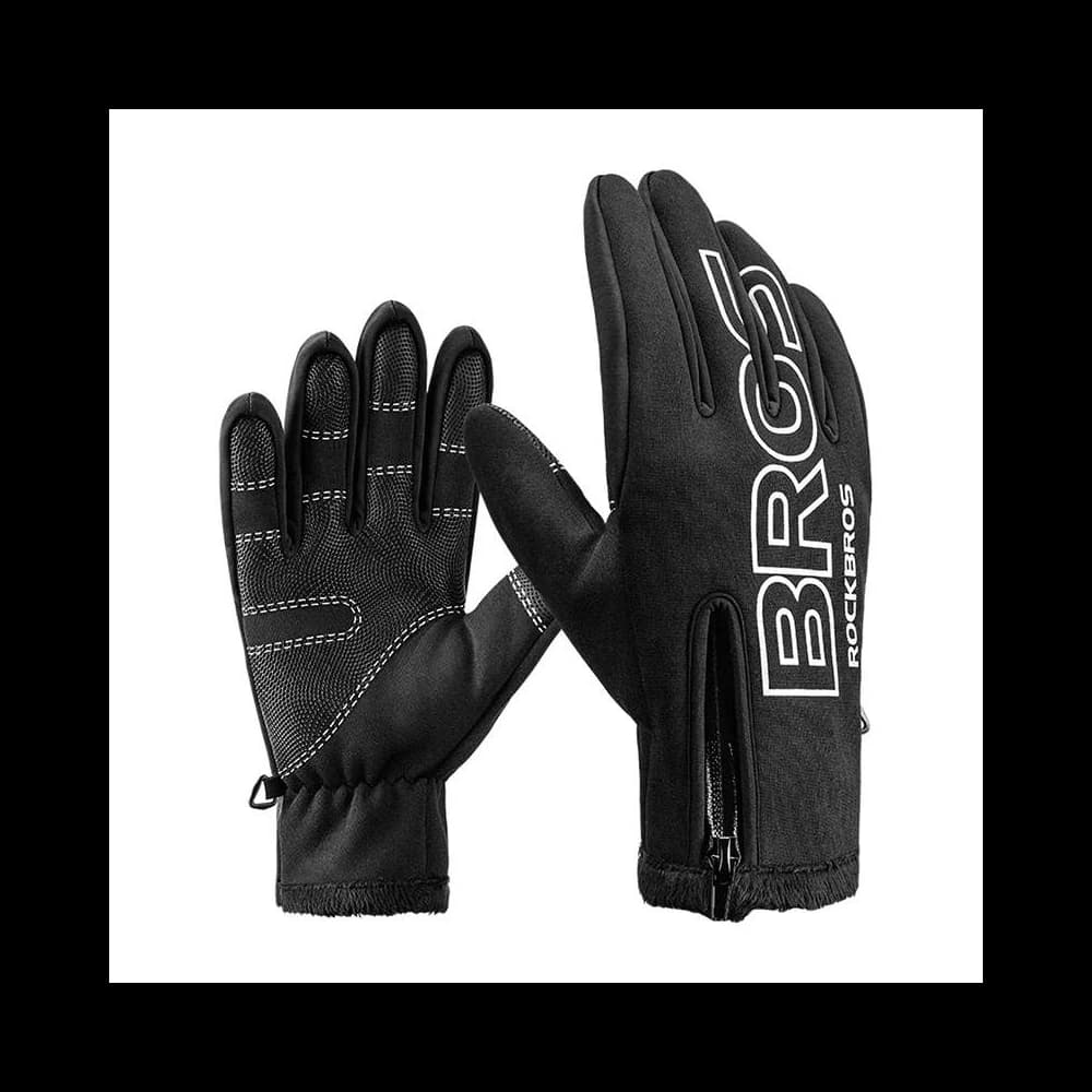 Rockbros Radsporthandschuhe S091-4BK (schwarz) - 1