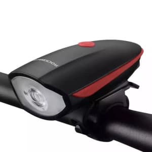 Rockbros 7588 Bicycle Light with Horn (black-red)