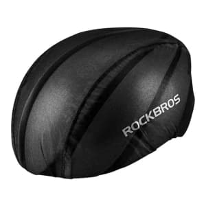 Rockbros Wasserdichter Fahrradhelmbezug YPP017 (schwarz)