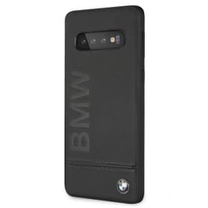 BMW Samsung Tasche BMHCS10LLSB Galaxy S10 schwarz/schwarz