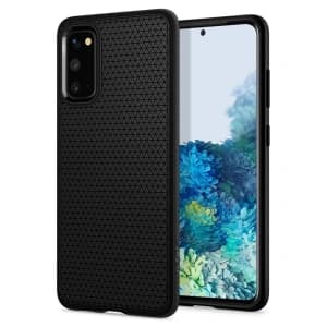 Case Spigen Liquid Air Samsung Galaxy S20 Matt Schwarz
