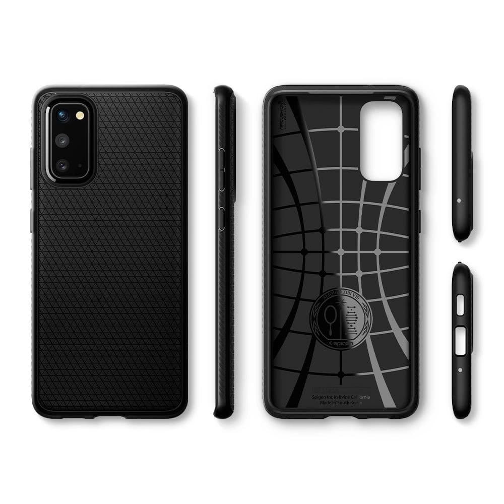 Case Spigen Liquid Air Samsung Galaxy S20 Matt Schwarz - 9