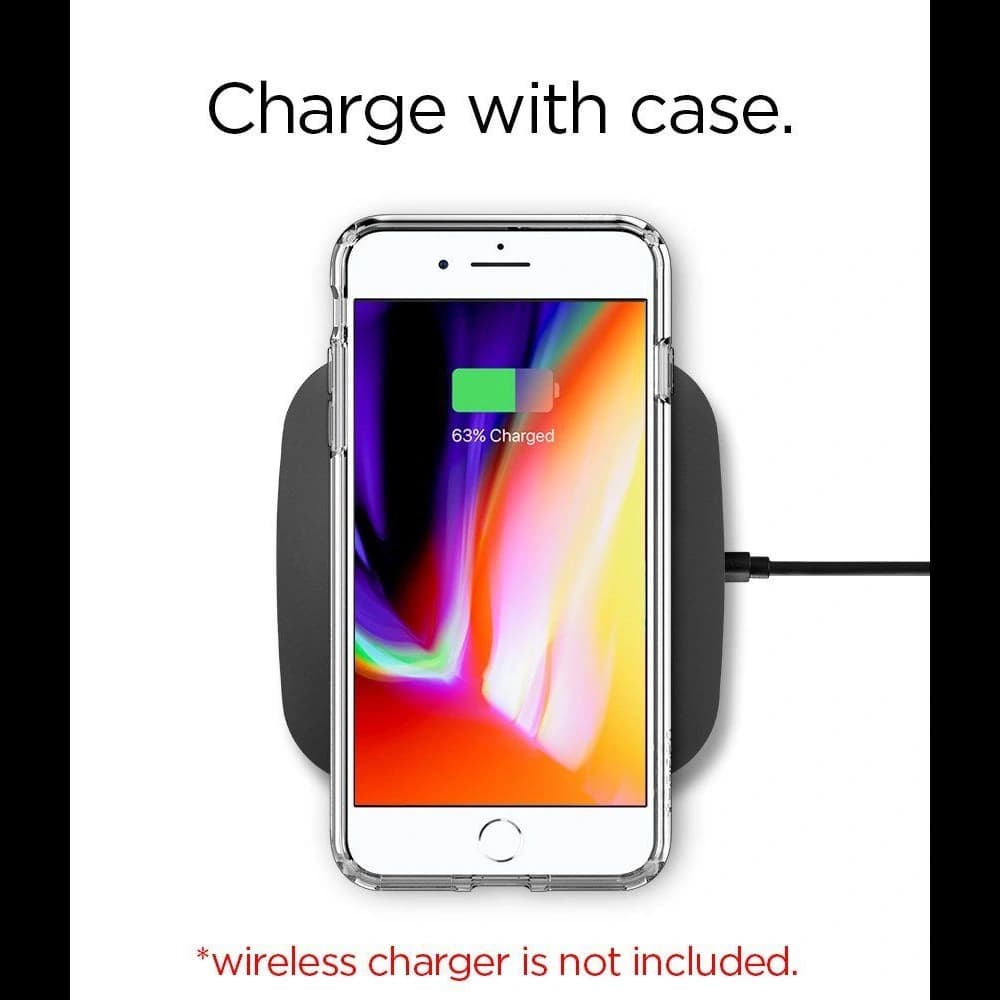 Spigen Apple Hülle Ultra Hybrid 2 iPhone 8/7 Plus Kristallklar - 6