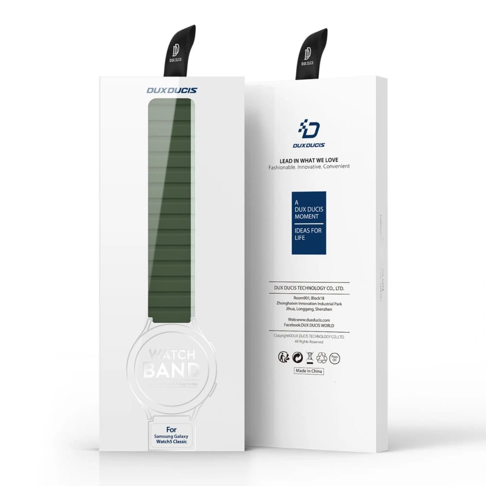 Dux Ducis Magnetic Strap (22mm LD Version) Samsung Galaxy Watch 3 45mm/S3/Huawei Watch Ultimate/GT3 SE 46mm green - 12