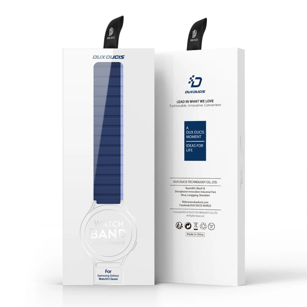Dux Ducis Magnetic Strap (22mm LD Version) Samsung Galaxy Watch 3 45mm/S3/Huawei Watch Ultimate/GT3 SE 46mm blue - 12