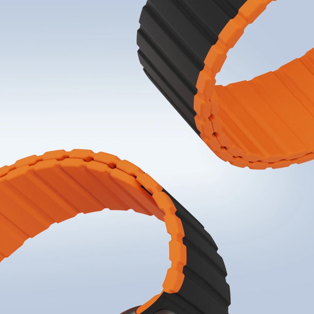 Dux Ducis Magnetic Strap (22mm LD Version) Samsung Galaxy Watch 3 45mm/S3/Huawei Watch Ultimate/GT3 SE 46mm black-orange - 8