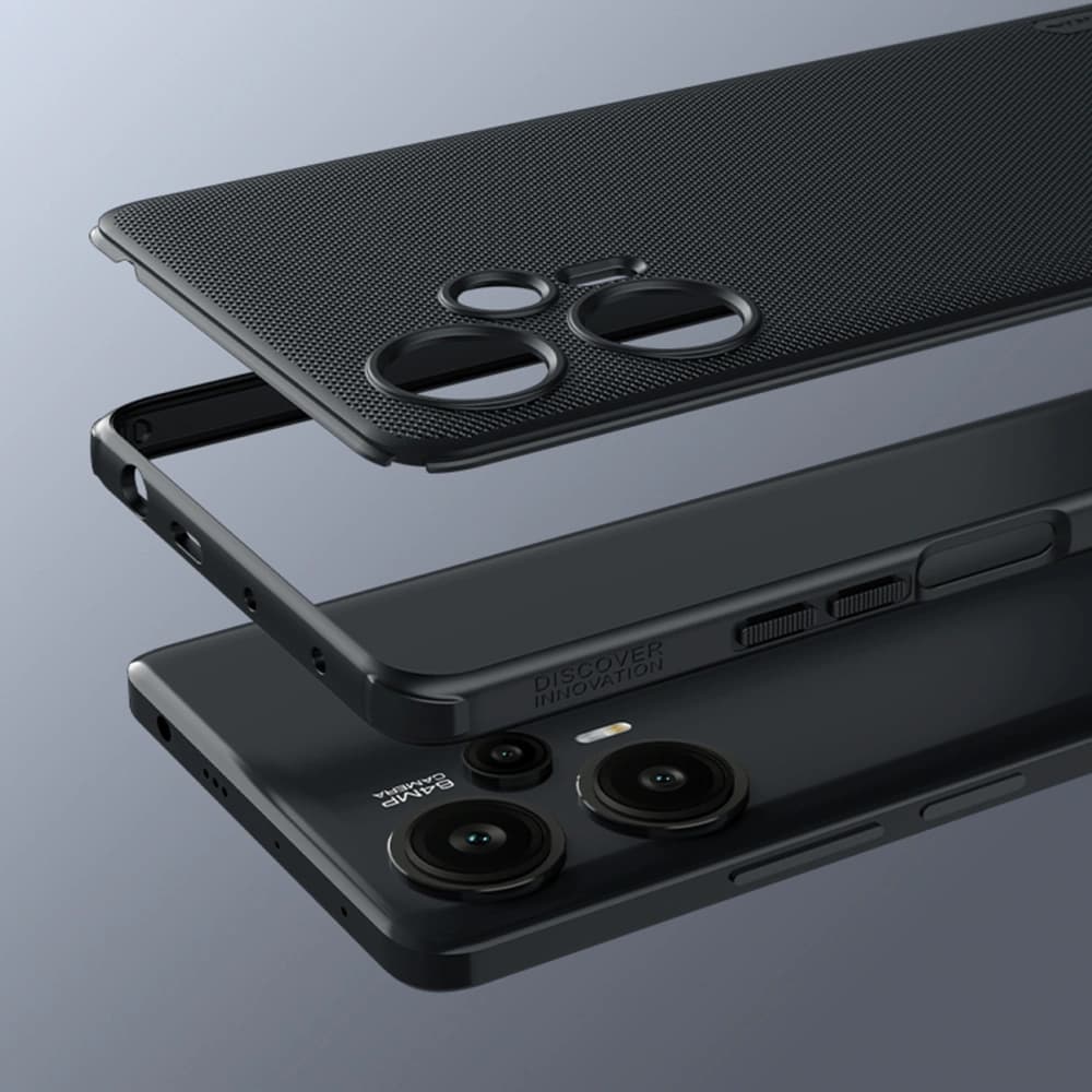 Nillkin Super Frosted Shield Pro Xiaomi Redmi Note 12 Turbo/Poco F5 black - 8