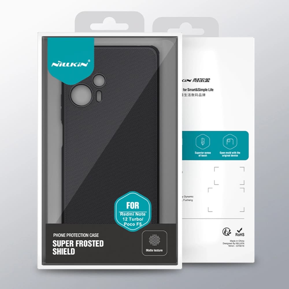 Nillkin Super Frosted Shield Pro Xiaomi Redmi Note 12 Turbo/Poco F5 black - 18