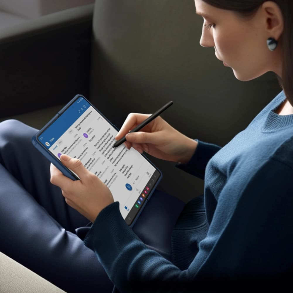 Nillkin Samsung Tasche Super Frosted Shield Galaxy Z Fold 4 schwarz - 12