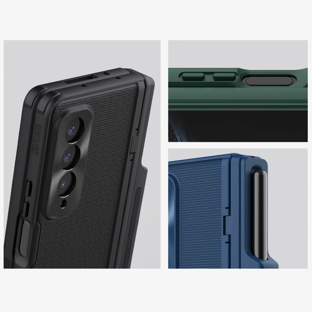 Nillkin Samsung Tasche Super Frosted Shield Galaxy Z Fold 4 schwarz - 14