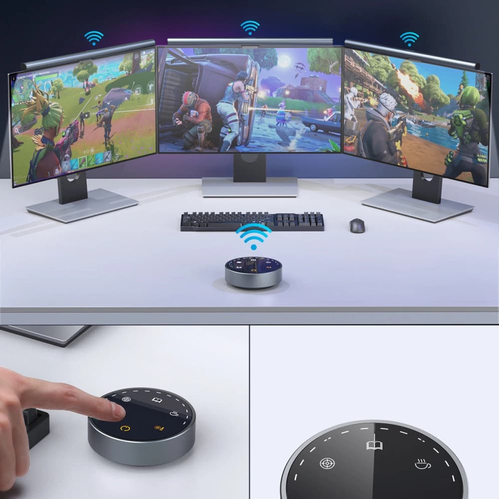 Choetech Monitorleuchte Elesense E1129 LED schwarz [2 PACK] - 5