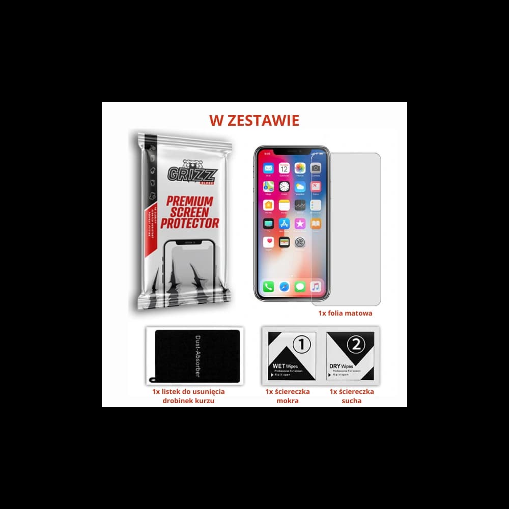 GrizzGlass Samsung Matte Folie PaperScreen für Galaxy F54 - 7