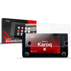 Matte GrizzGlass CarDisplay Protection Skoda Karoq 8" Bolero (2017-2025)