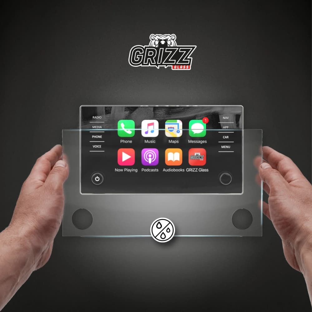 Matte GrizzGlass CarDisplay Protection Skoda Karoq 8" Bolero (2017-2025) - 6