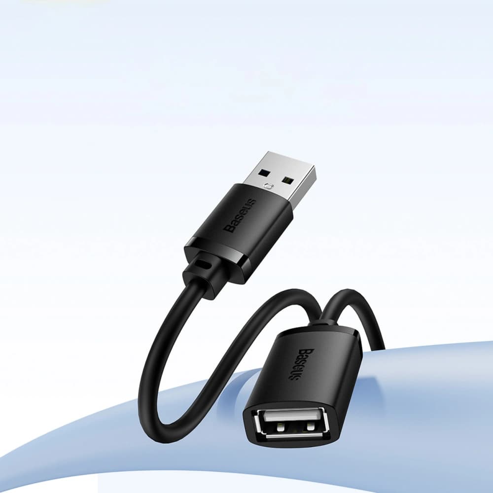 Baseus 0.5m Verlängerungskabel AirJoy Series USB 2.0 schwarz - 12