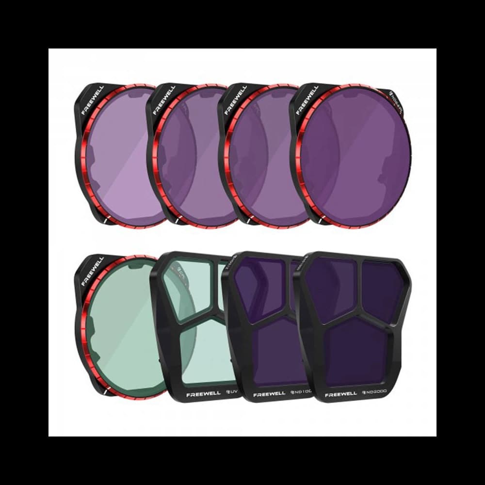 Freewell Satz von 8 Filtern All Day für DJI Mavic 3 Pro - 1