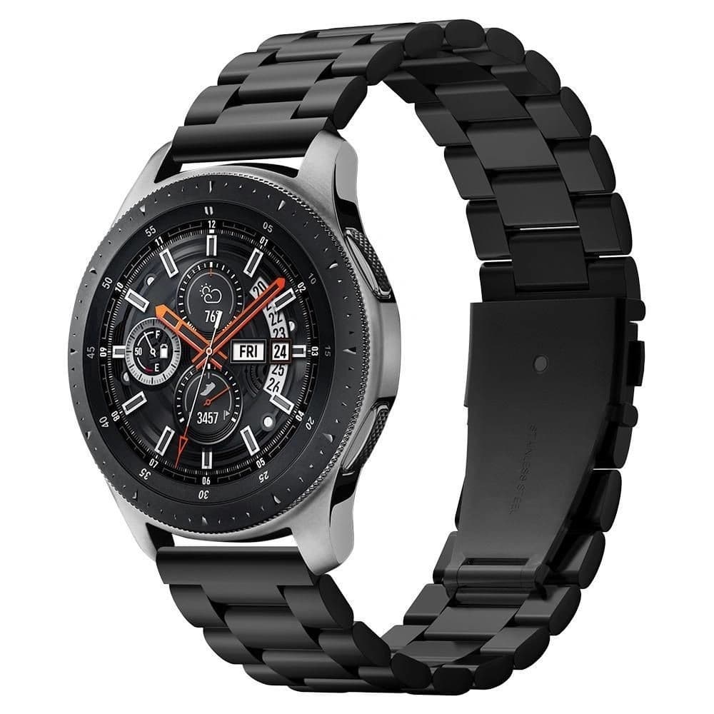 Spigen Modern Fit Band Samsung Galaxy Watch 46mm Schwarz - 1