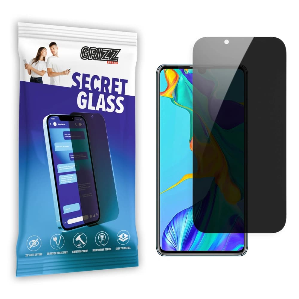 GrizzGlass Matte SecretGlass Huawei P30 Lite - 1