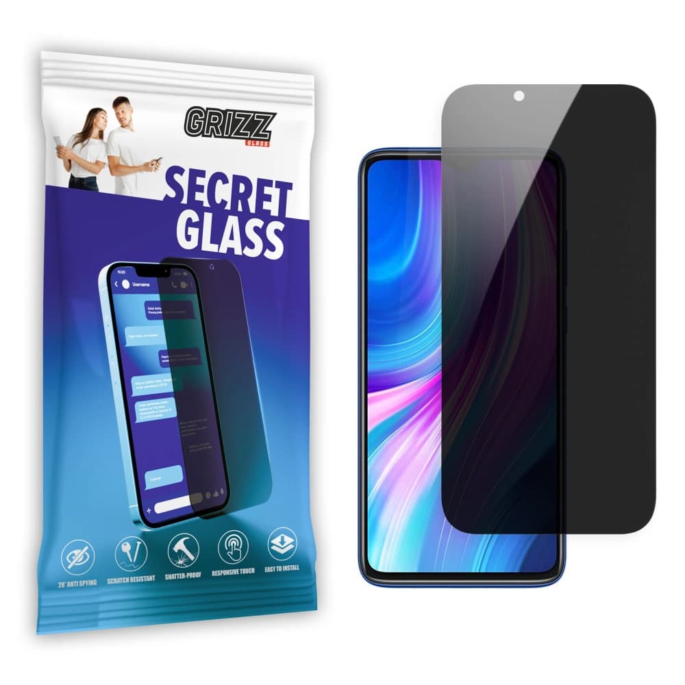 GrizzGlass Matte SecretGlass Xiaomi Redmi Note 8 Pro - 1