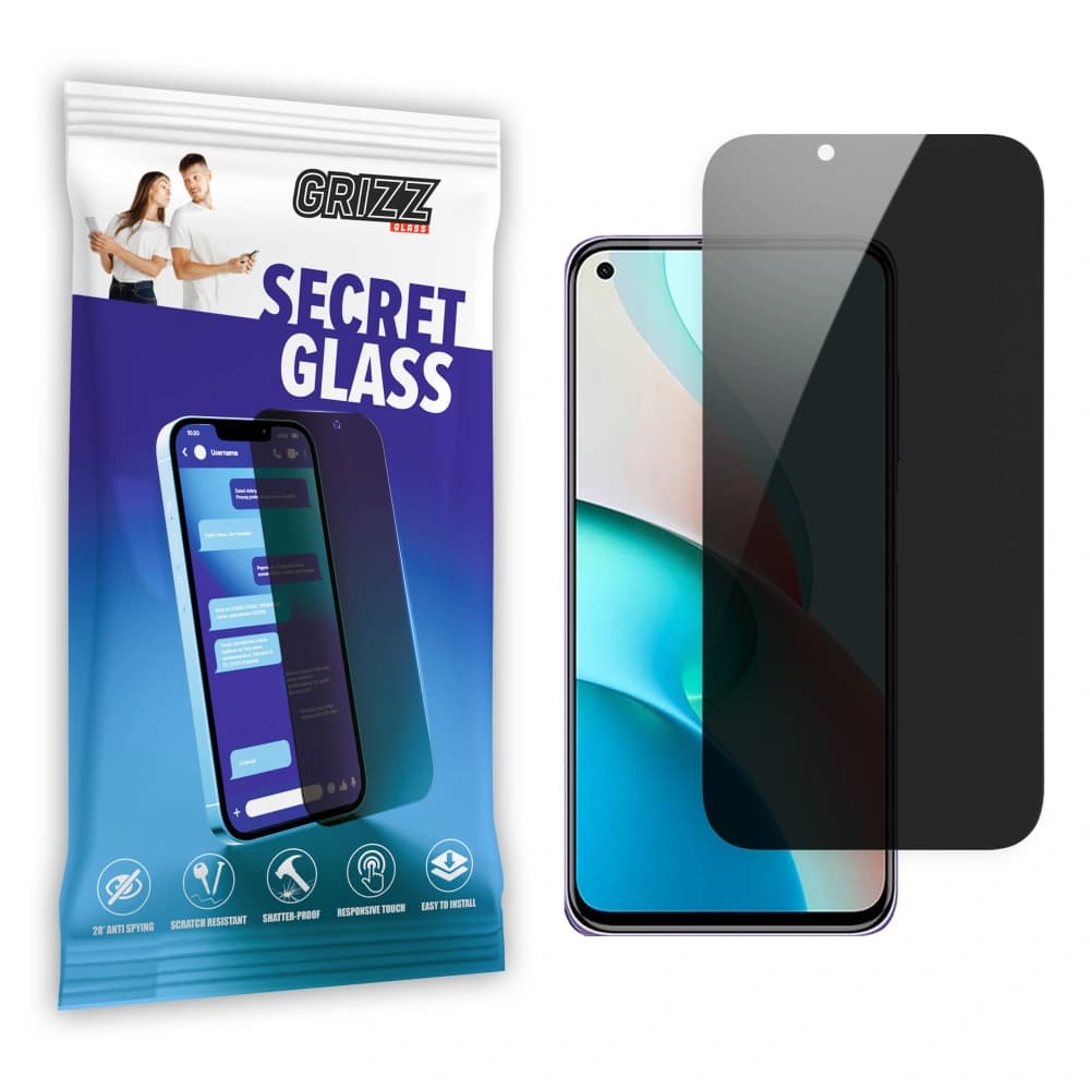 GrizzGlass Matte SecretGlass Xiaomi Redmi Note 9 - 1