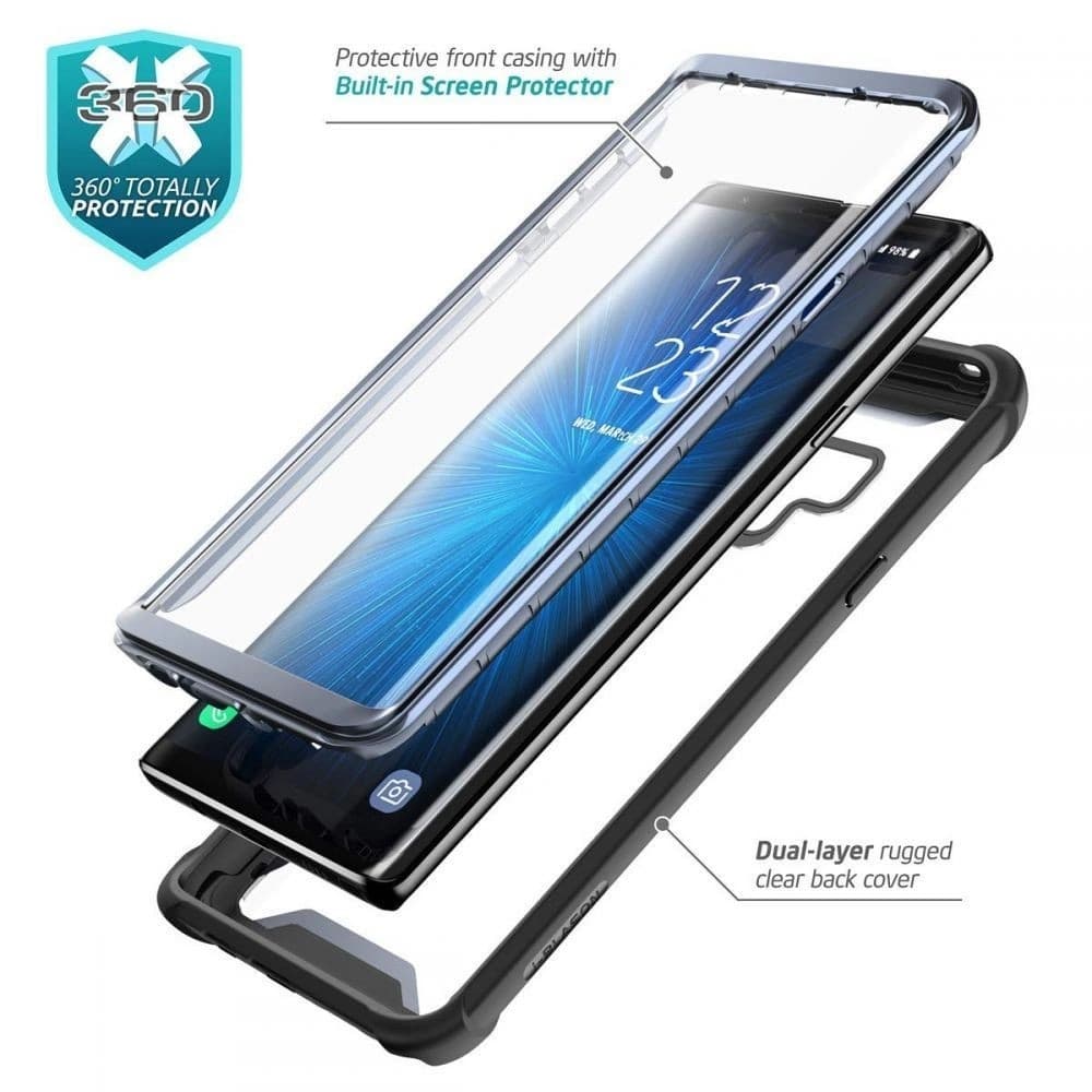 Case Supcase IBLSN Ares Galaxy Note 9 Schwarz - 2