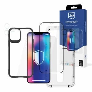 3MK Apple Case + Bildschirmglas + Kameraglas Set Comfort Set 4in1 iPhone 11 Pro Max