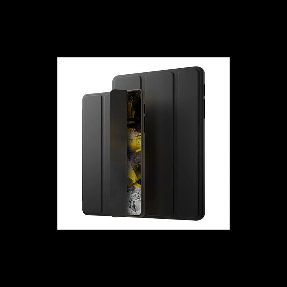 3MK Samsung Tasche Soft Tablet Case Galaxy Tab S7+ Plus/S8+ Plus schwarz/schwarz - 2