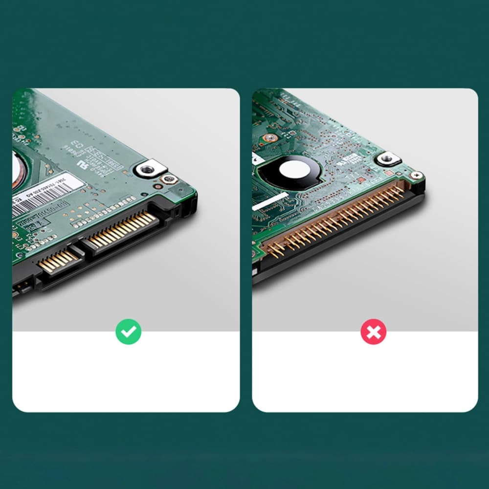 UGREEN US221 SATA 6TB USB-C 3.0 2.5 HDD/SSD-Gehäuse schwarz - 10