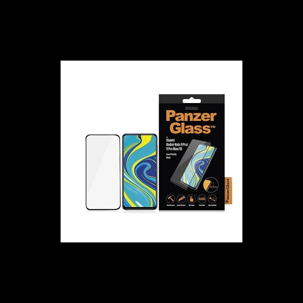 PanzerGlass E2E Regular Xiaomi Redmi Note 9S/9 Pro/9 Pro Max Case Friendly black - 1