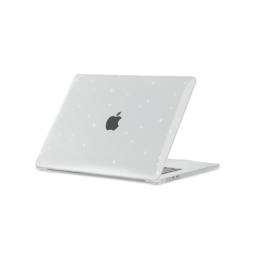 Tech-Protect Smartshell Apple MacBook Air 15 2023 Glitter Clear - 2