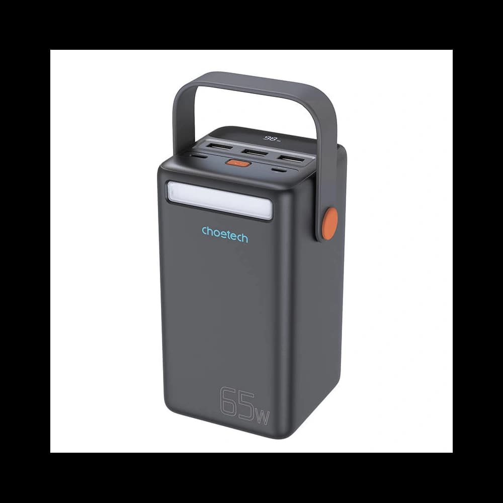 Choetech B664 Mini Power Station Powerbank 50000mAh 65W (black) - 2