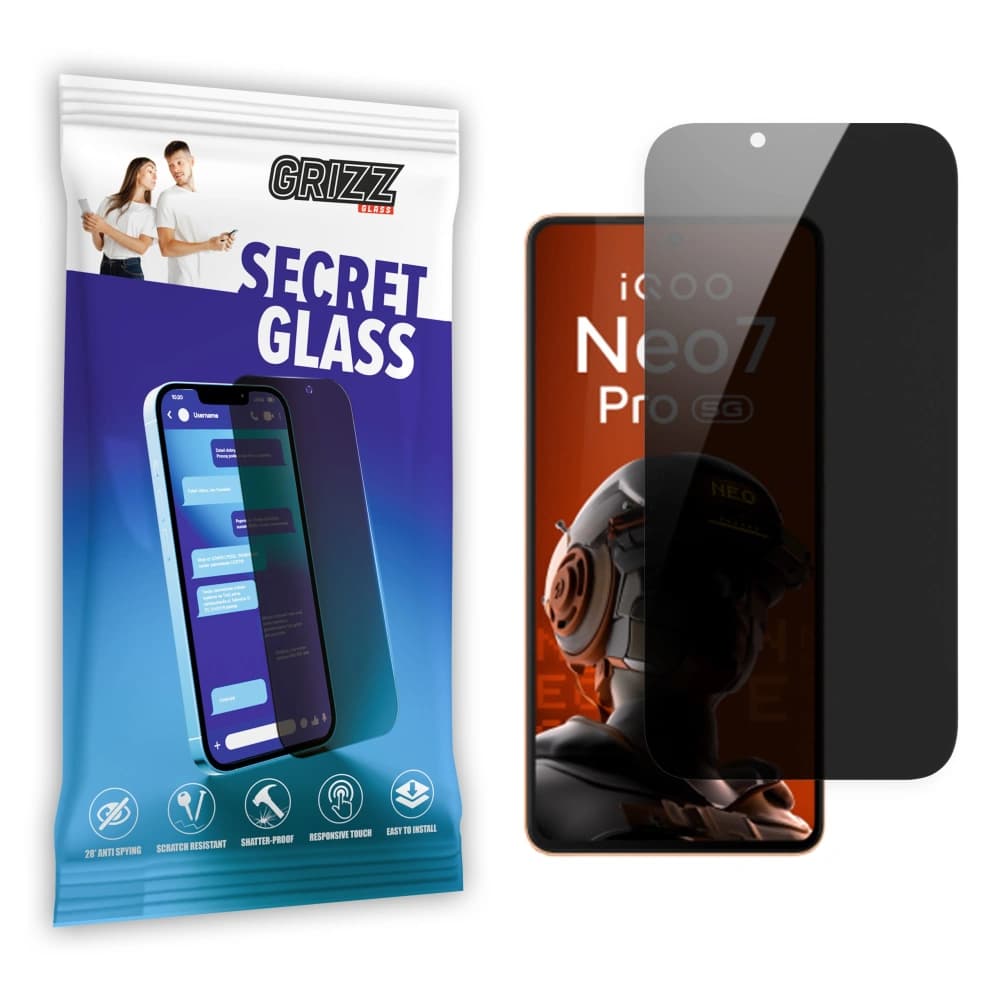 GrizzGlass Matte SecretGlass vivo iQOO Neo 7 Pro - 1