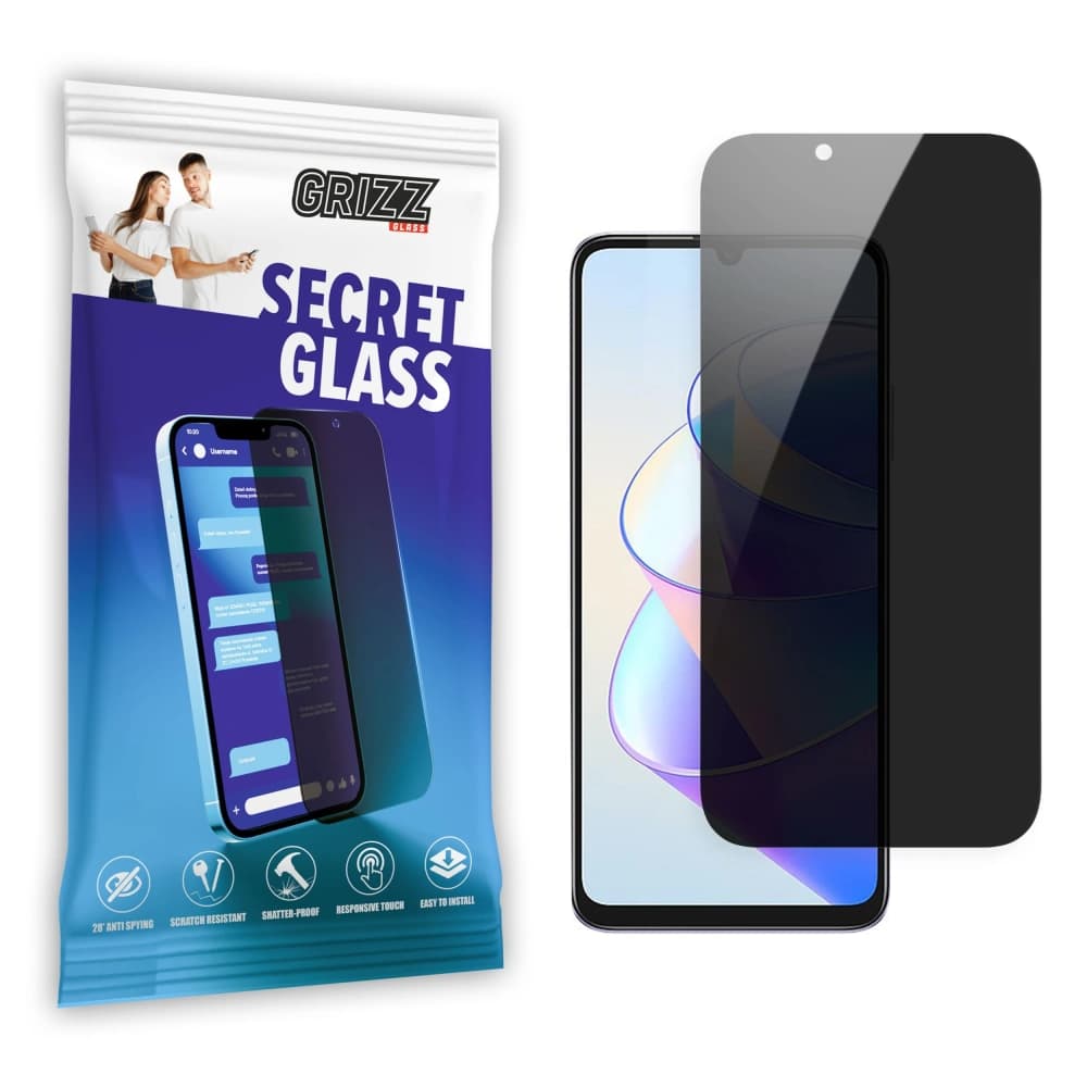 GrizzGlass Matte SecretGlass Honor Play 40 Plus - 1