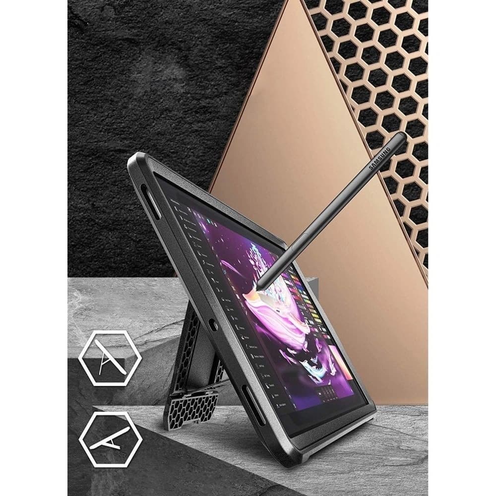 Case Supcase Unicorn Beetle Pro Galaxy Tab S6 10.5 T860/T865 Schwarz - 5