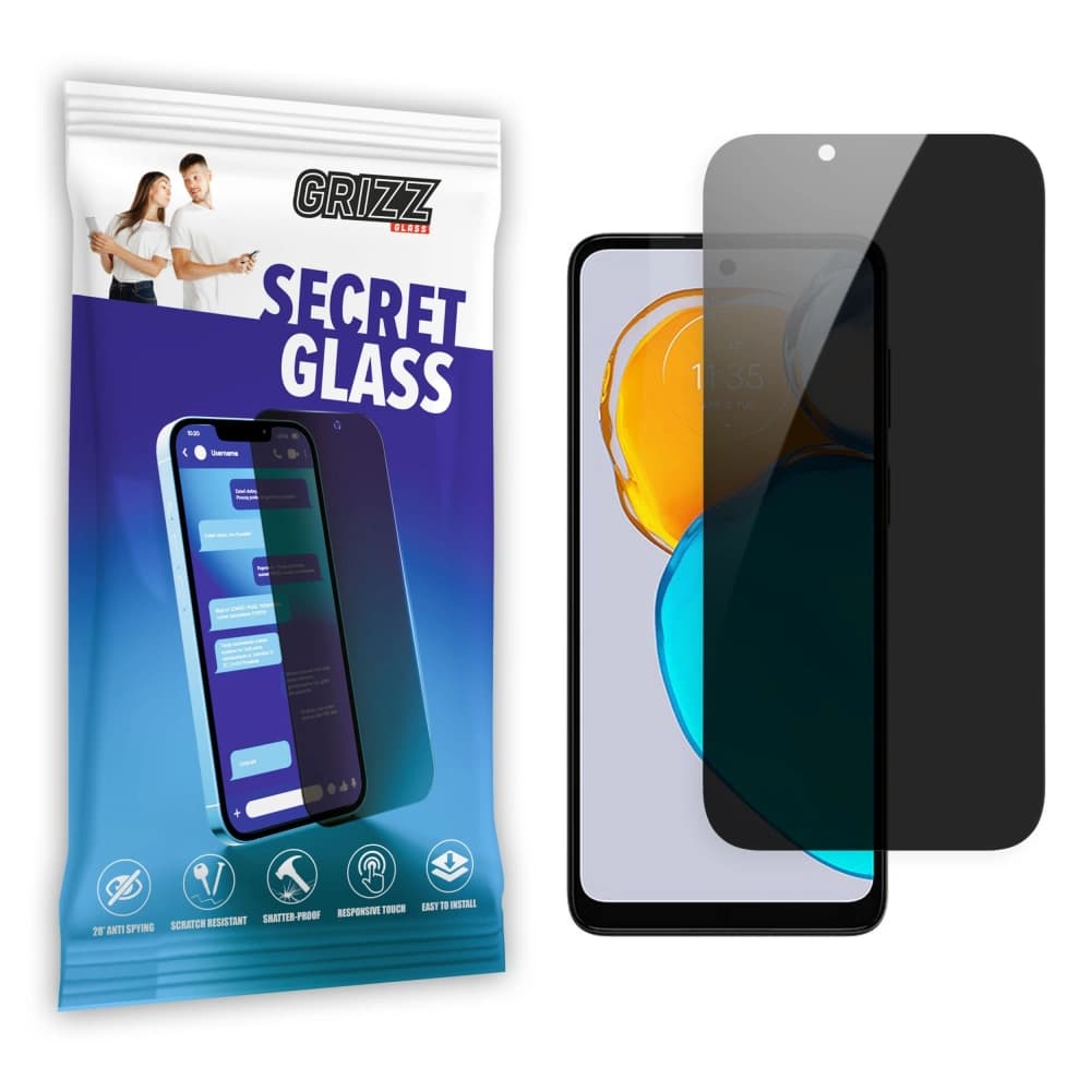GrizzGlass Matte SecretGlass Motorola Moto E22s - 1