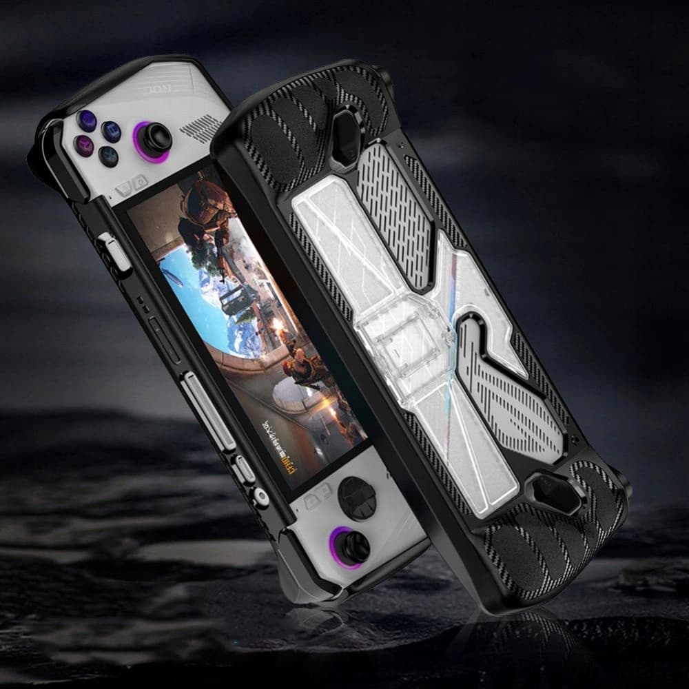 Tech-Protect Case Defense Asus Rog Ally Schwarz/Klar - 5