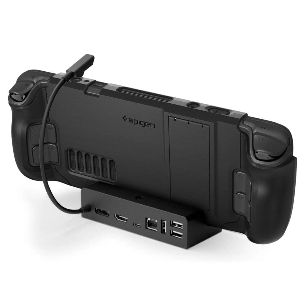 Spigen Gehäuse Thin Fit Pro Valve Steam Deck LCD / OLED Schwarz - 16