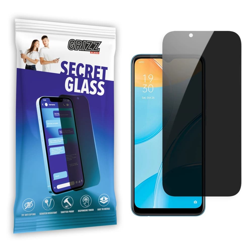 GrizzGlass Matte SecretGlass Oppo A15 - 1