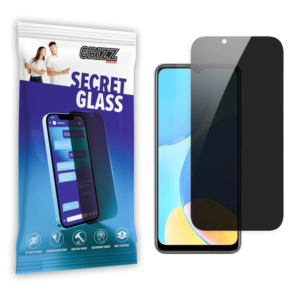 GrizzGlass Matte SecretGlass Oppo A15s - 1