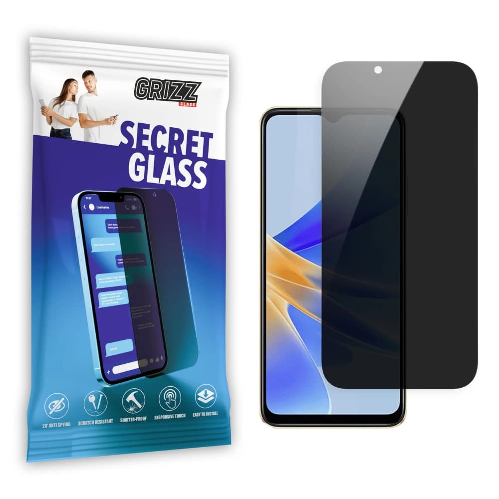GrizzGlass Matte SecretGlass Oppo A17k - 1