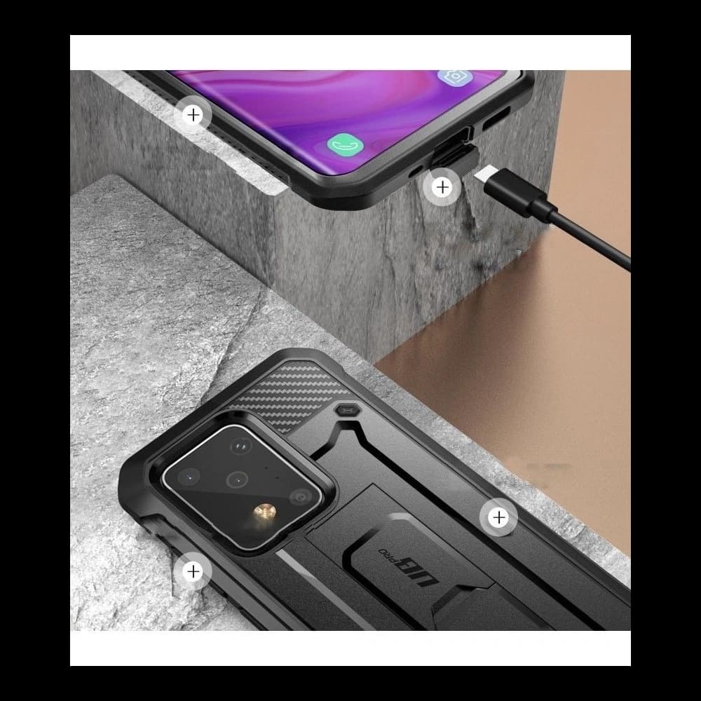 Case Supcase Unicorn Beetle Pro Galaxy S20 Ultra Schwarz - 6