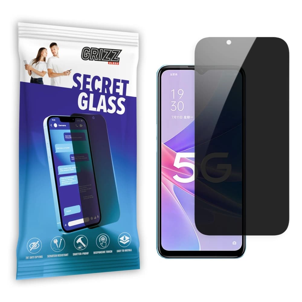 GrizzGlass Matte SecretGlass Oppo A97 5G - 1