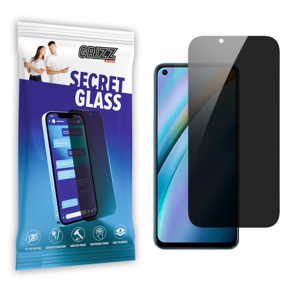 GrizzGlass Matte SecretGlass Oppo K10 - 1