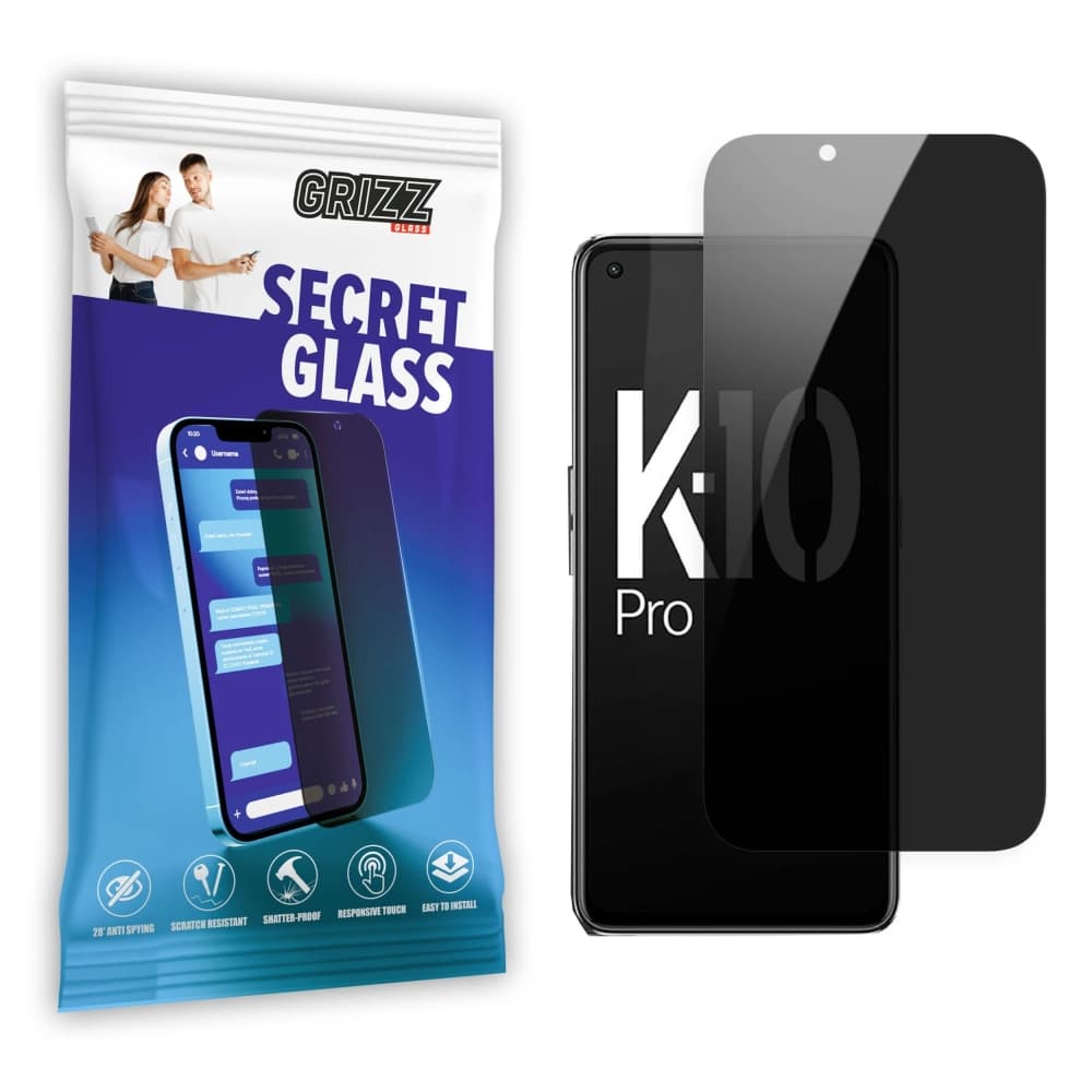 GrizzGlass Matte SecretGlass Oppo K10 Pro - 1