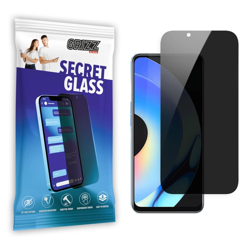 GrizzGlass Matte SecretGlass Realme 10s - 1
