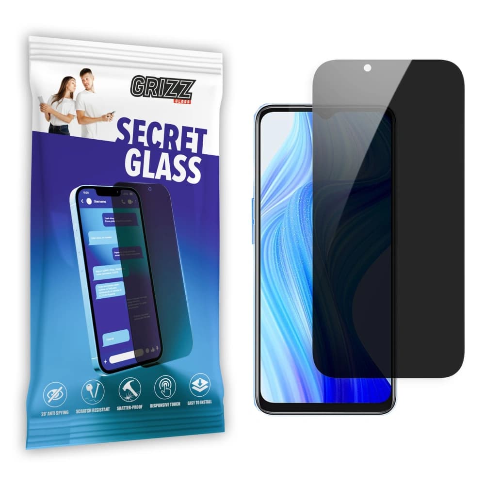 GrizzGlass Matte SecretGlass Realme 10T - 1