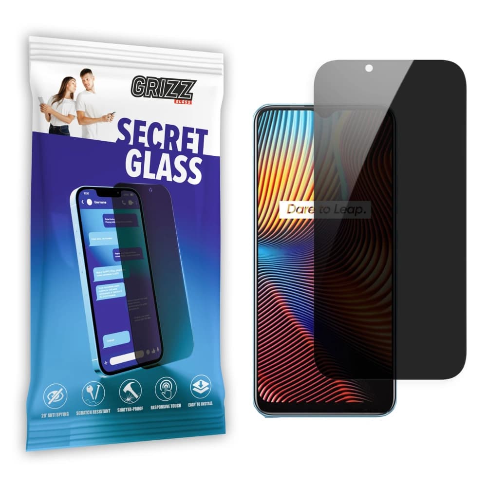 GrizzGlass Matte SecretGlass Realme 7 Pro - 1